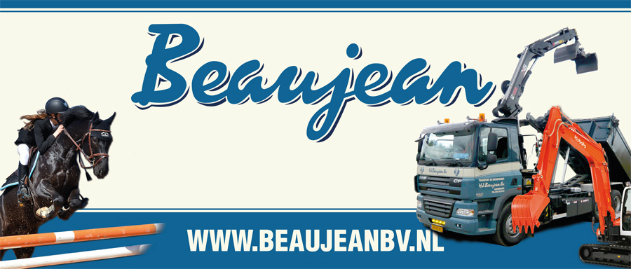 Beaujean Reclamebord 3,05 x 1,30 m